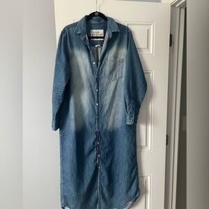 Frank & Eileen Rory denim maxi dress